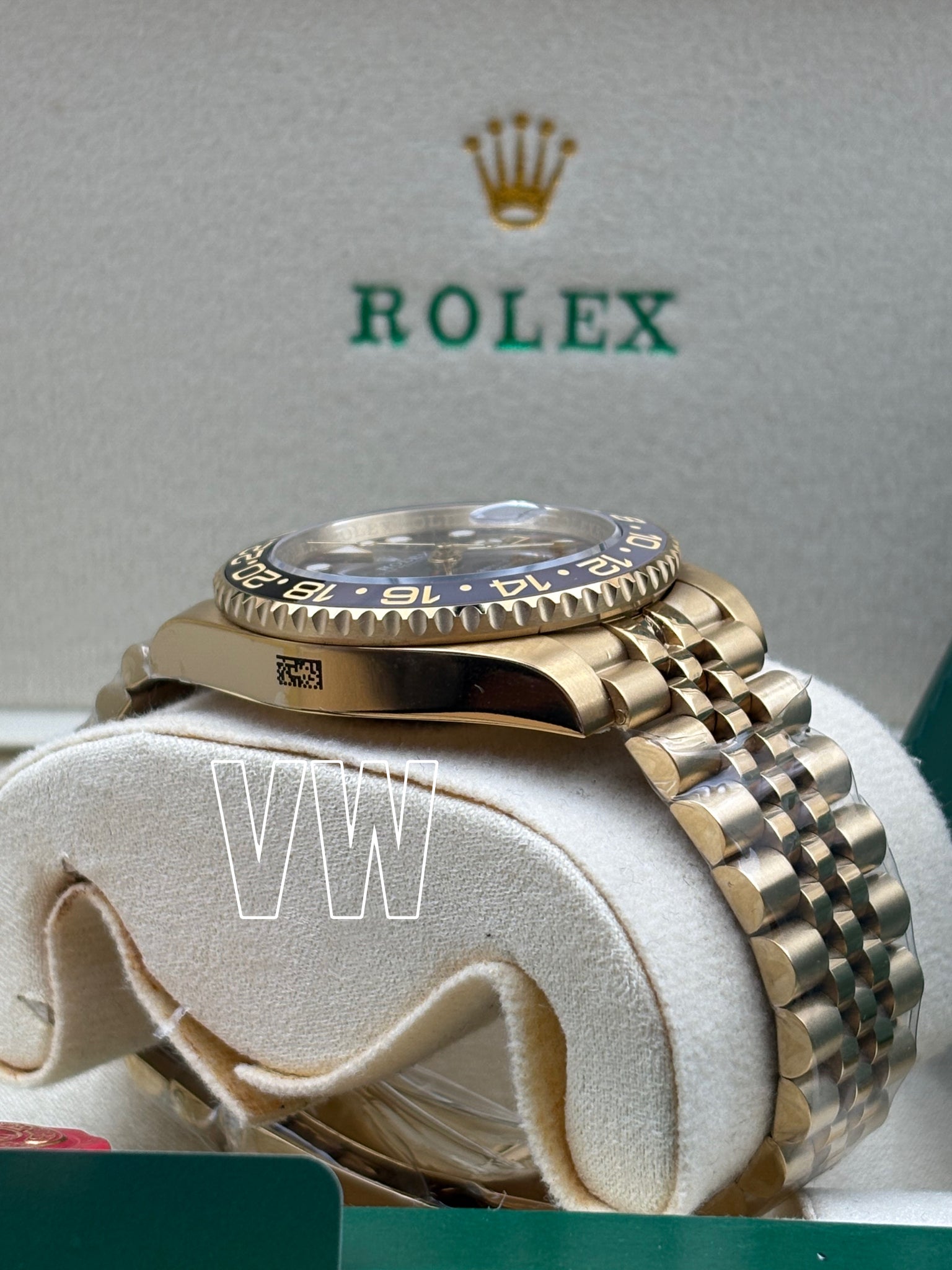 Rolex GMT-Master ll Yellow Gold Tiger iron Dial - New Release Jubilee