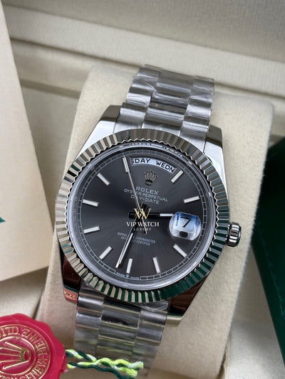 Day-Date Grey Dial 40mm President