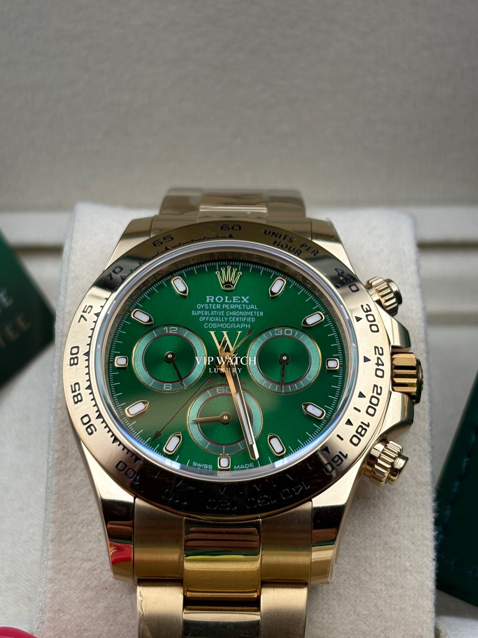 Daytona Gold Green Dial "John Mayer"40mm