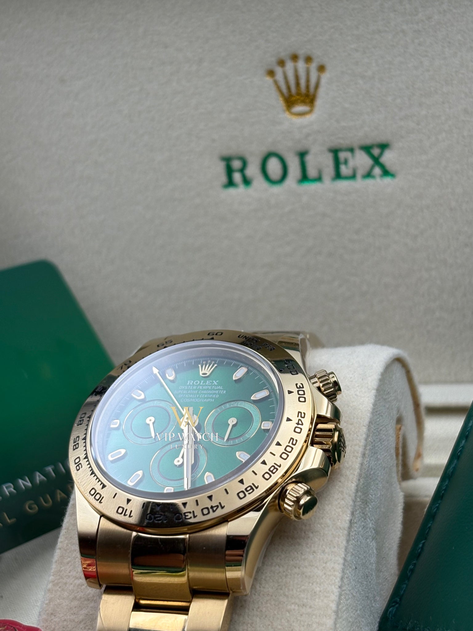 Daytona Gold Green Dial "John Mayer"40mm