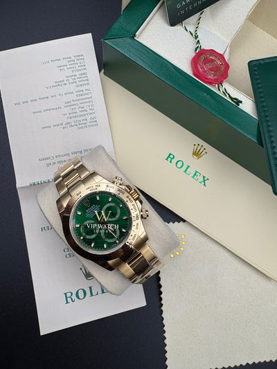 Daytona Gold Green Dial "John Mayer"40mm