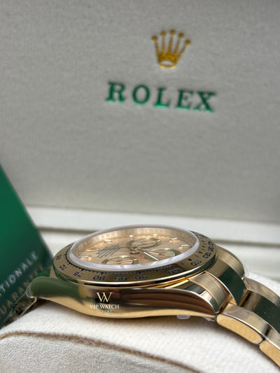 Rolex Daytona Yellow Gold Champagne Dial 40mm