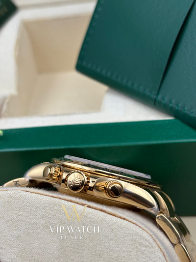 Rolex Daytona Yellow Gold Champagne Dial 40mm