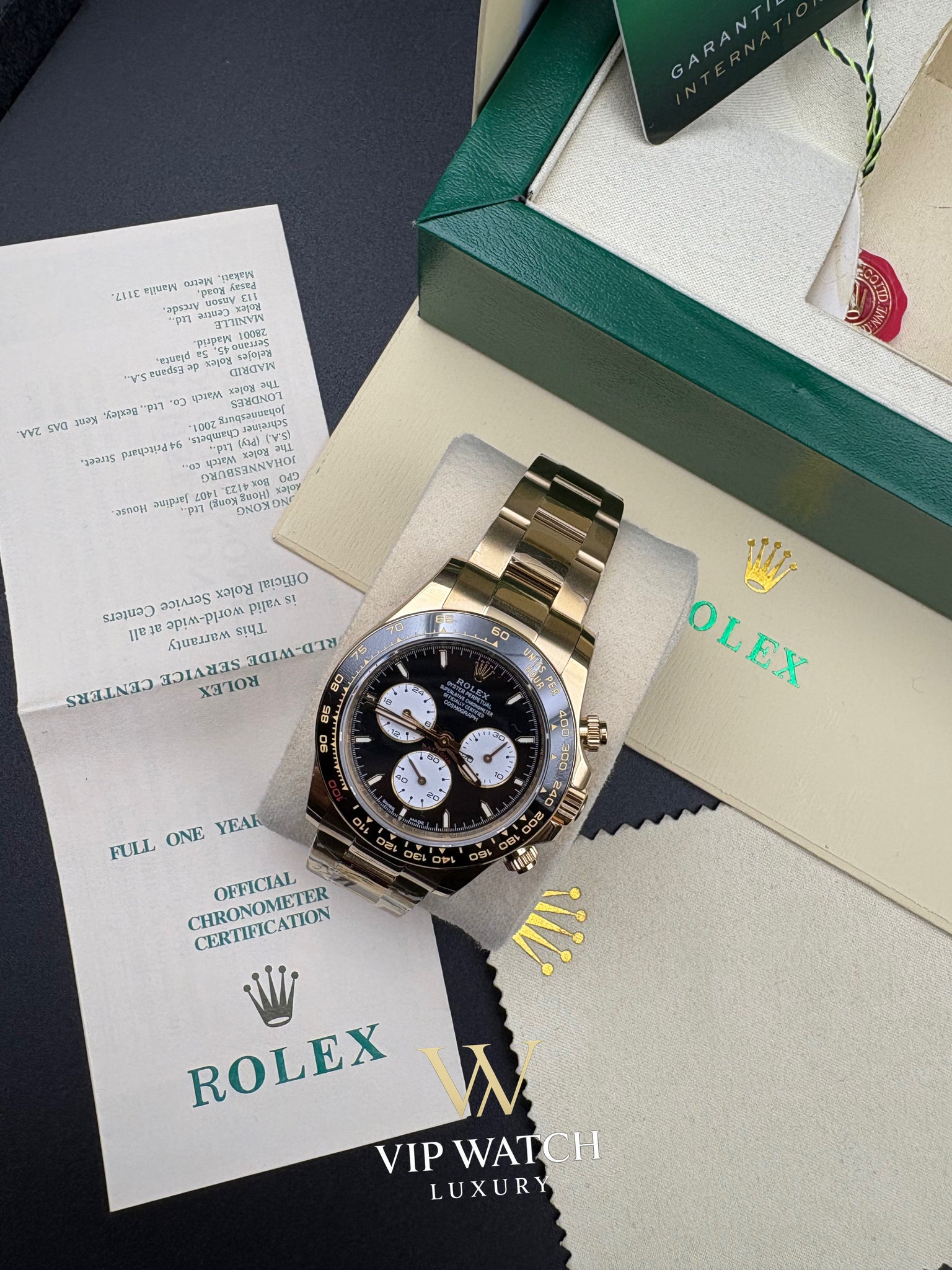 Daytona Cosmograph Gold Le Mans 40mm