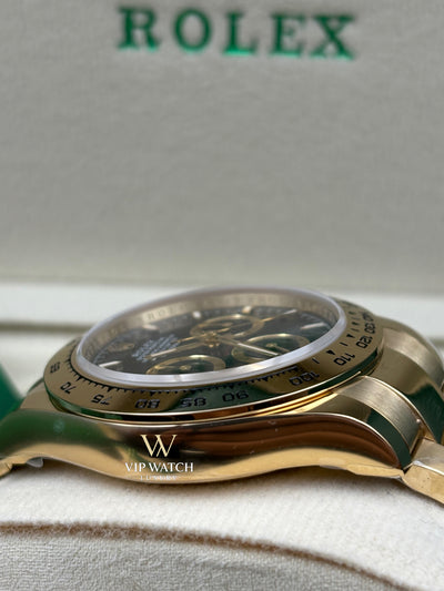 Rolex Cosmograph Daytona Yellow Gold 126508 Black Index