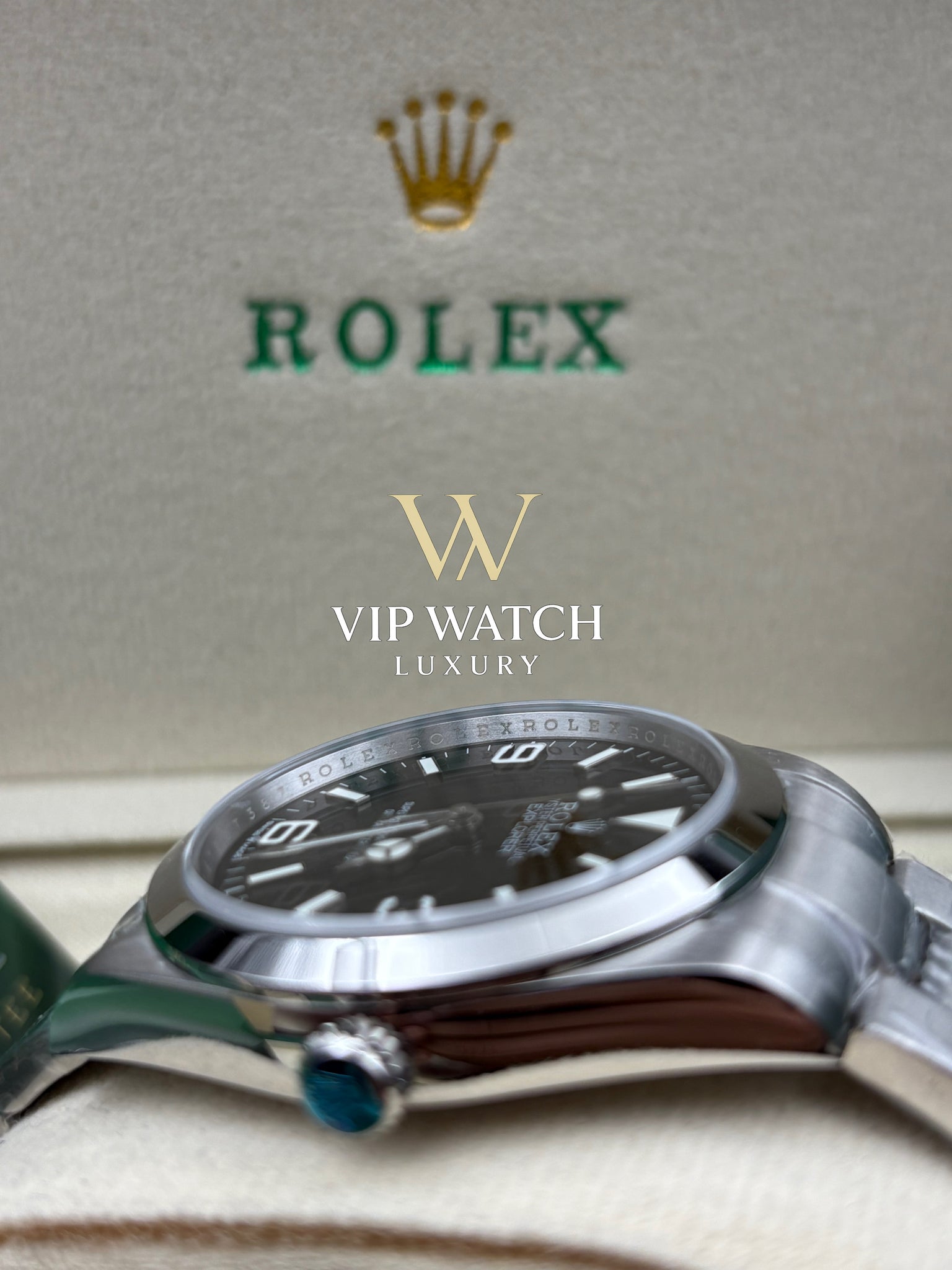 Rolex Explorer Steel Black Dial 39mm