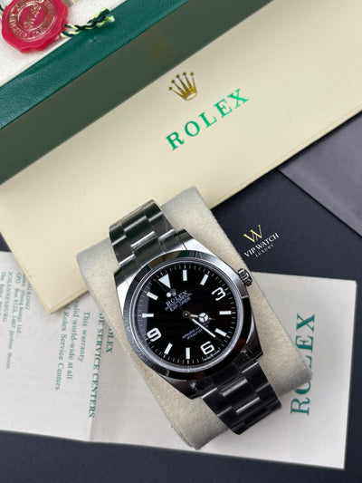 Rolex Explorer Steel Black Dial 39mm