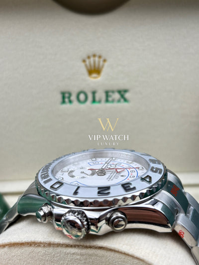Yacht Master II Regatta Timer Steel Platinum 44mm