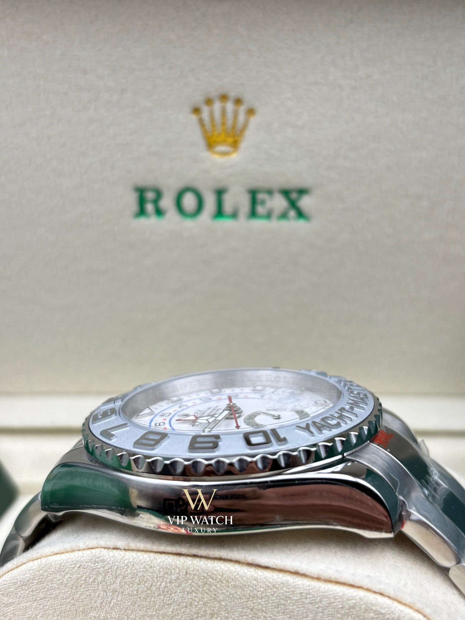 Yacht Master II Regatta Timer Steel Platinum 44mm