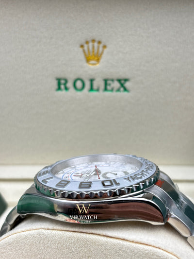 Yacht Master II Regatta Timer Steel Platinum 44mm