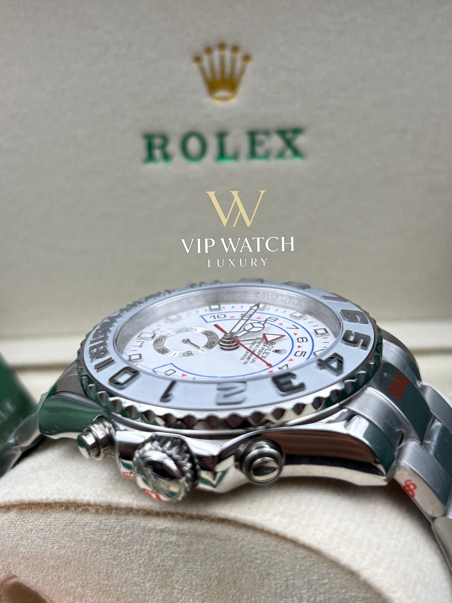 Yacht Master II Regatta Timer Steel Platinum 44mm