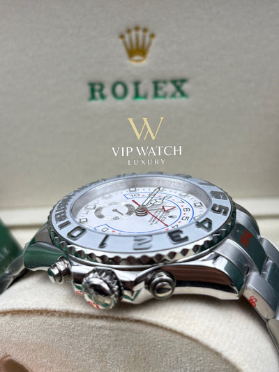 Yacht Master II Regatta Timer Steel Platinum 44mm