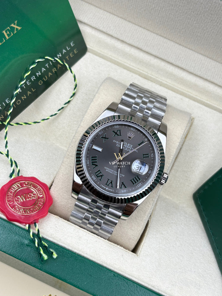 Rolex Datejust 41mm Wimbledon jubilee bracelet