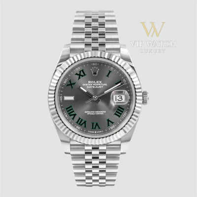 Rolex Datejust 41mm Wimbledon jubilee bracelet