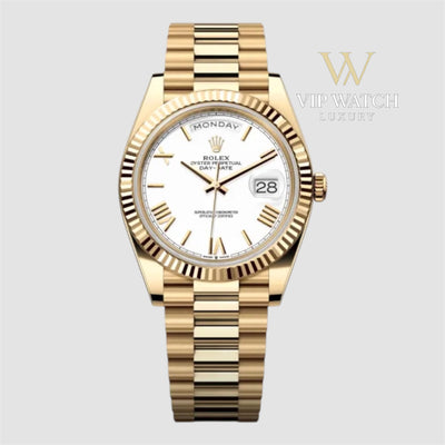 DAY-DATE 40 YELLOW GOLD ROMAN