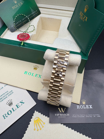 Day-Date Yellow Gold Green Dial President 2025