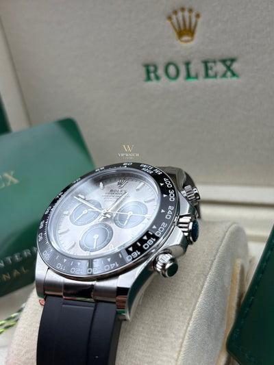Rolex daytona Steel Grey Dial OysterFlex Strap