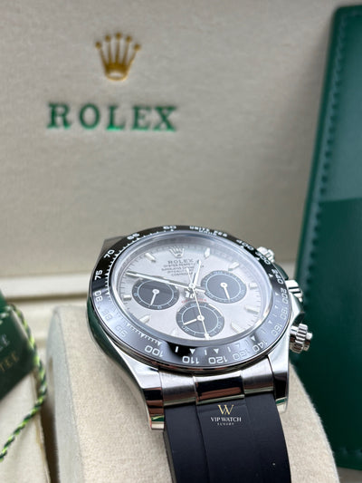 Rolex daytona Steel Grey Dial OysterFlex Strap