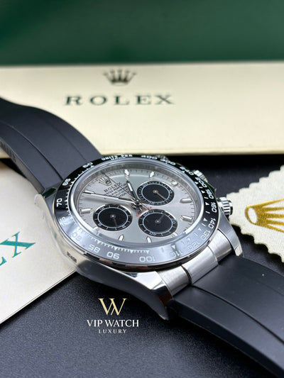 Rolex daytona Steel Grey Dial OysterFlex Strap