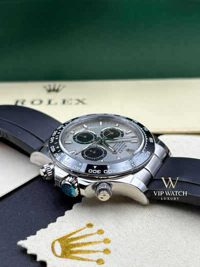Rolex daytona Steel Grey Dial OysterFlex Strap