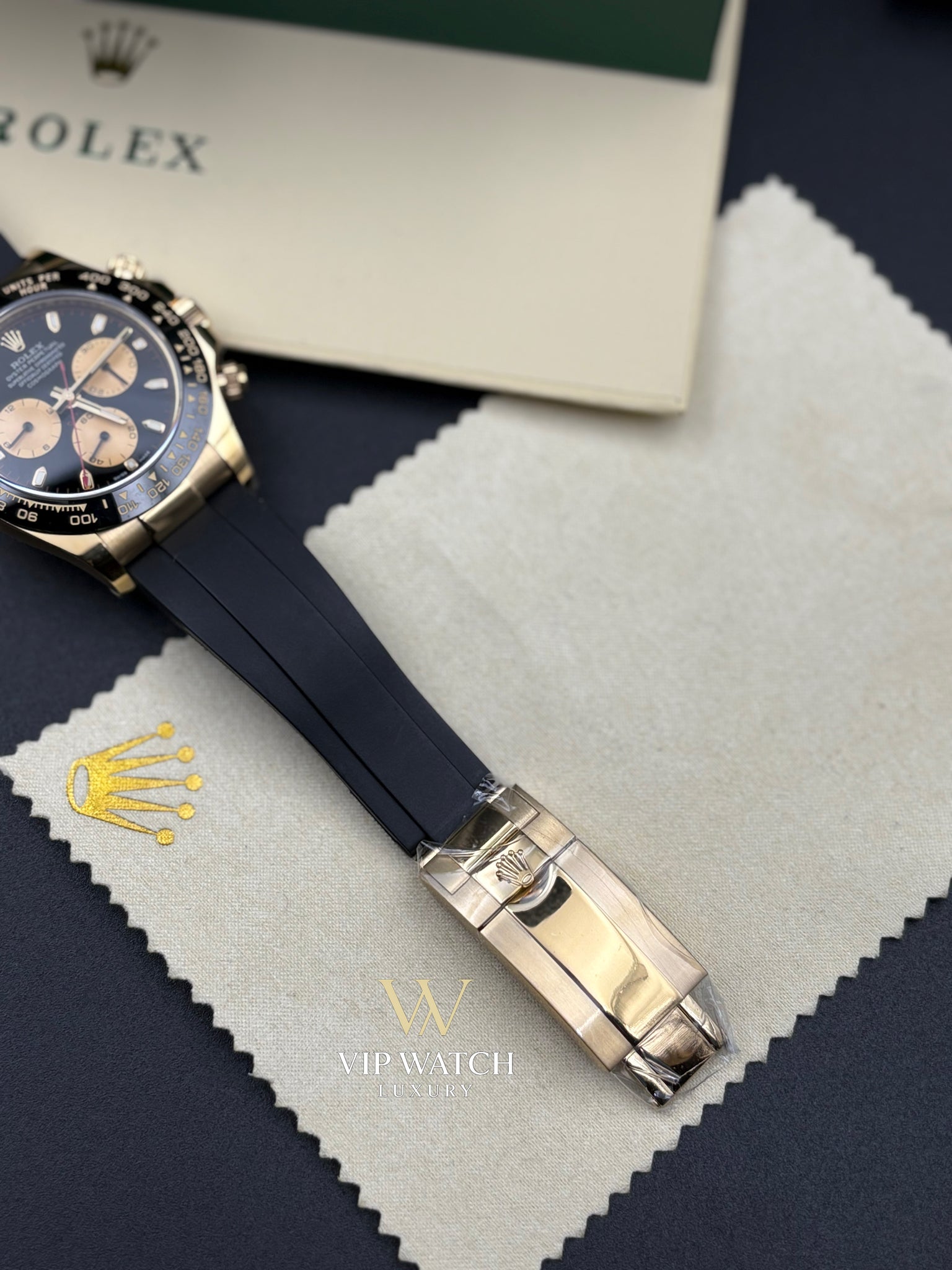 Rolex Daytona Paul Newman OysterFlex Black Dial