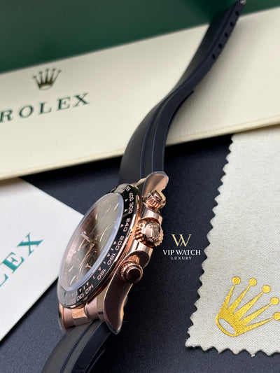 Rolex Daytona Chocolate Dial Oysterflex