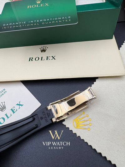 Rolex Daytona Yellow Gold Tiffany OysterFlex