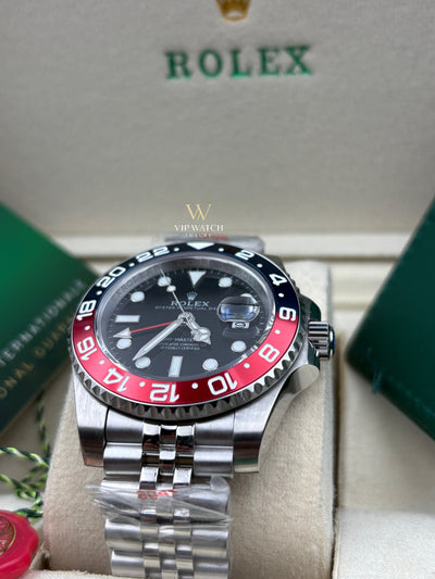 GMT-MASTER II SS BLUE/RED PEPSI CERAMIC BEZEL 40MM
