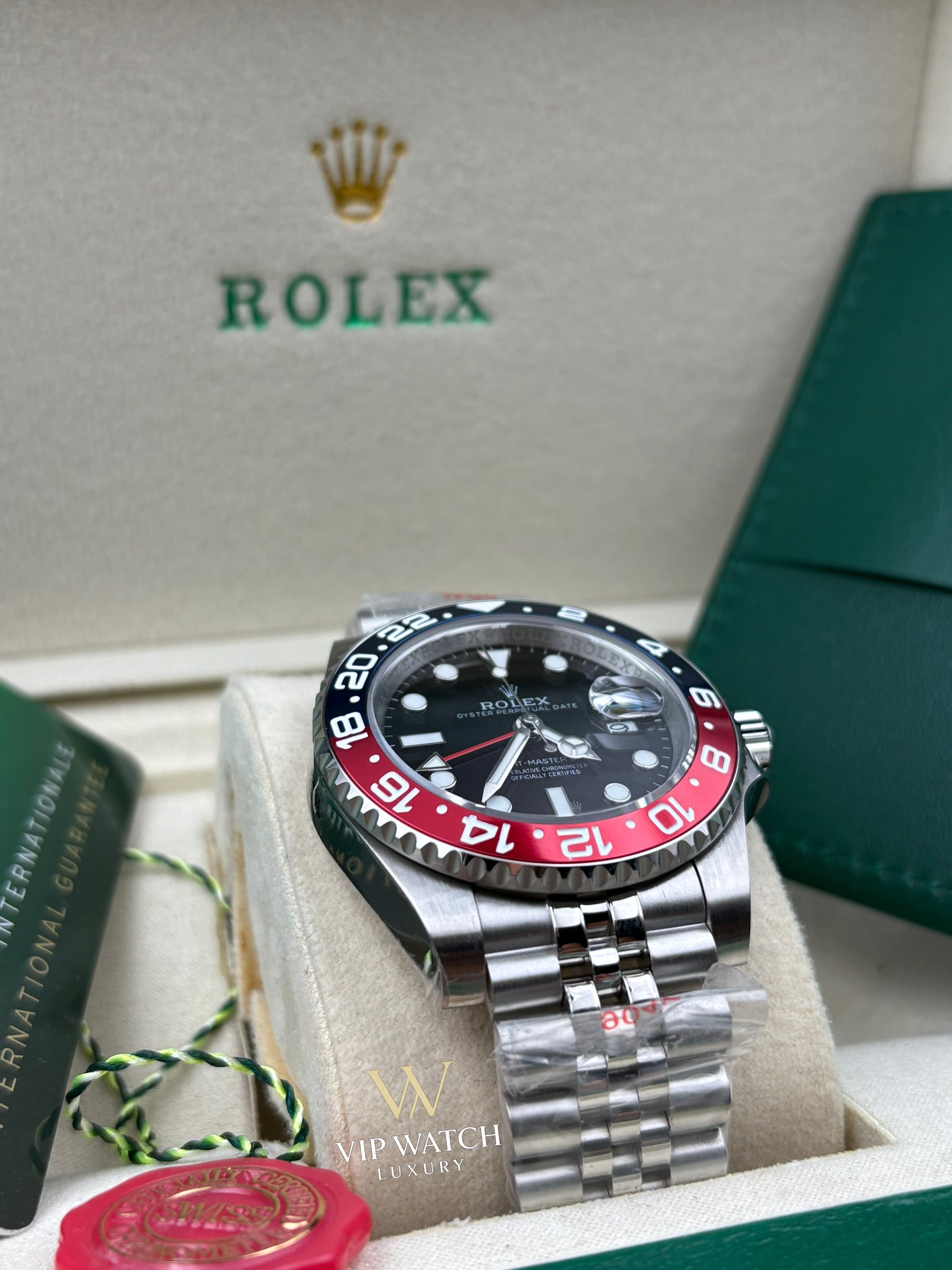 GMT-MASTER II SS BLUE/RED PEPSI CERAMIC BEZEL 40MM