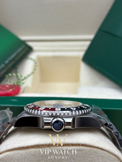 GMT-MASTER II SS BLUE/RED PEPSI CERAMIC BEZEL 40MM