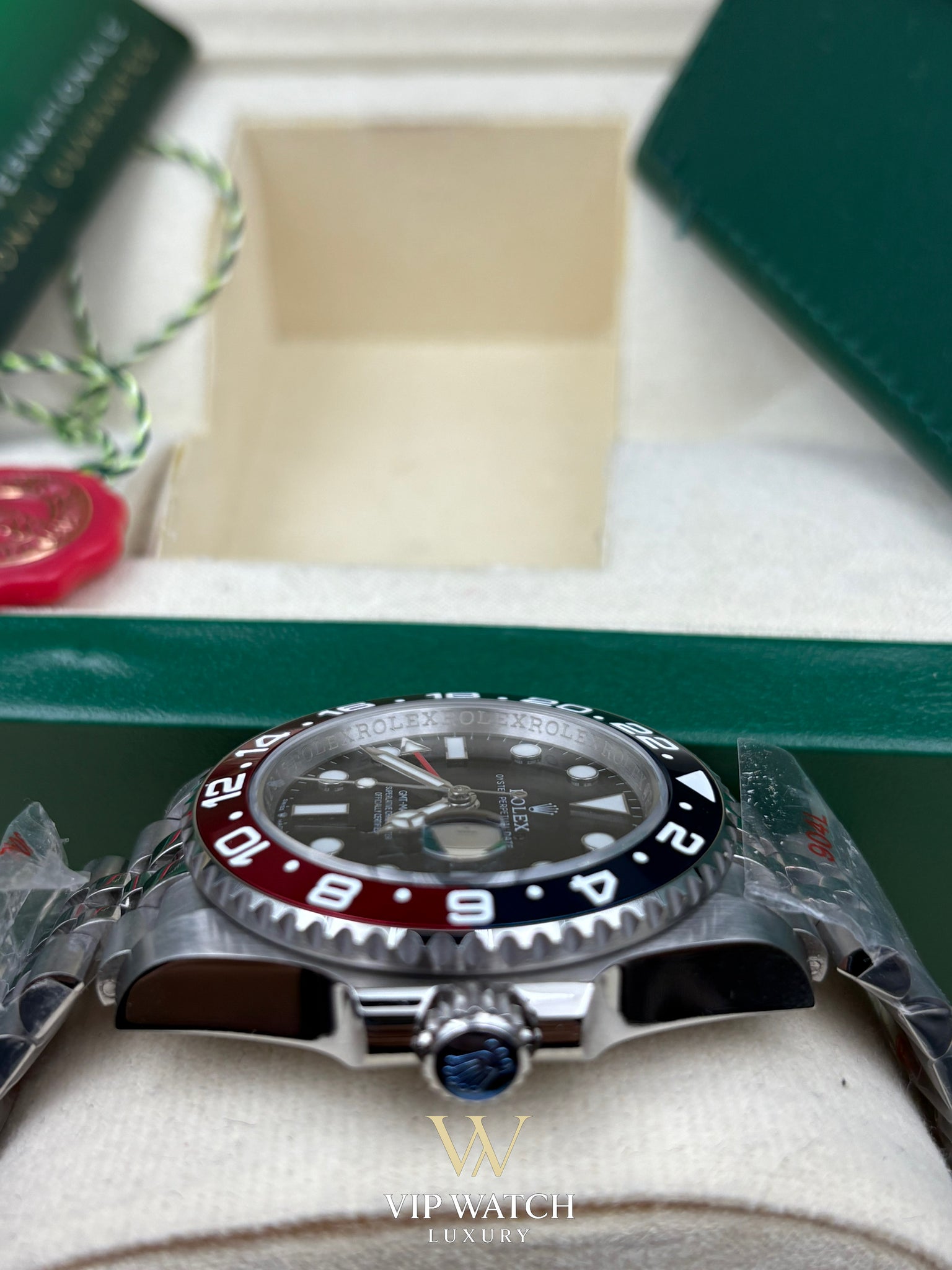 GMT-MASTER II SS BLUE/RED PEPSI CERAMIC BEZEL 40MM