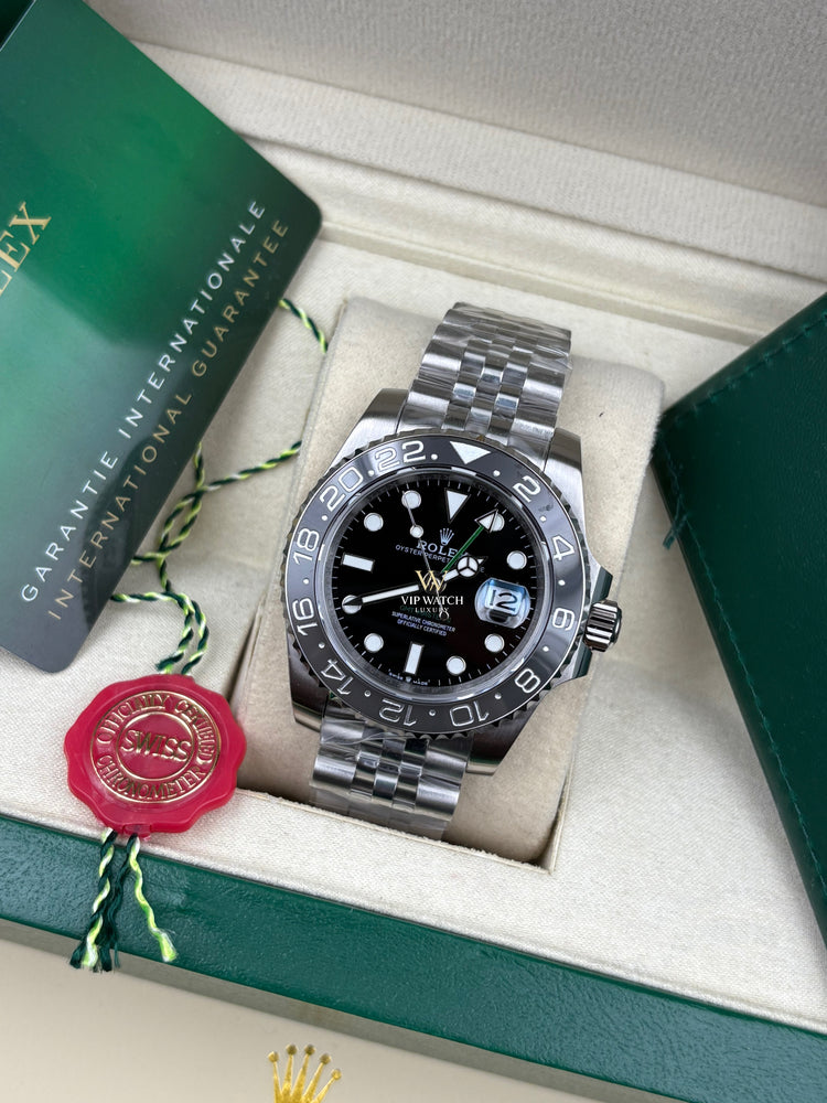 GMT-MASTER II SS BLACK CERAMIC BEZEL 40MM (Bruce Wayne Jubilee)
