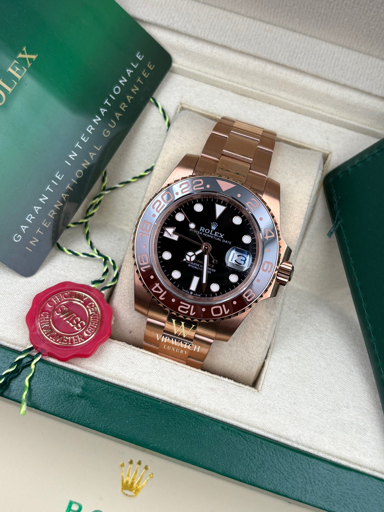 Rolex Gmt-Master II (Root Beer) Black Dial