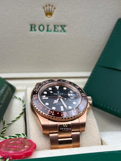Rolex Gmt-Master II (Root Beer) Black Dial