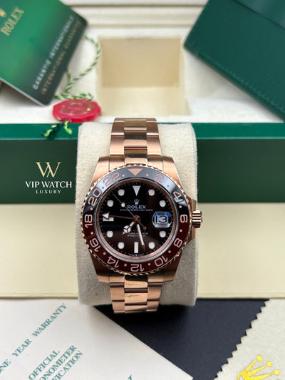 Rolex Gmt-Master II (Root Beer) Black Dial