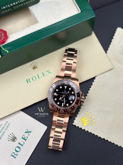 Rolex Gmt-Master II (Root Beer) Black Dial
