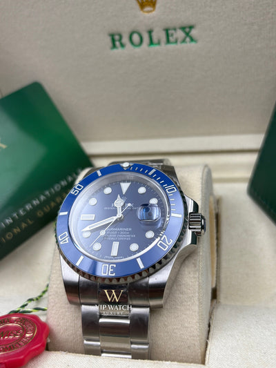 SUBMARINER SD BLUE DIAL CERAMIC BEZEL 40MM