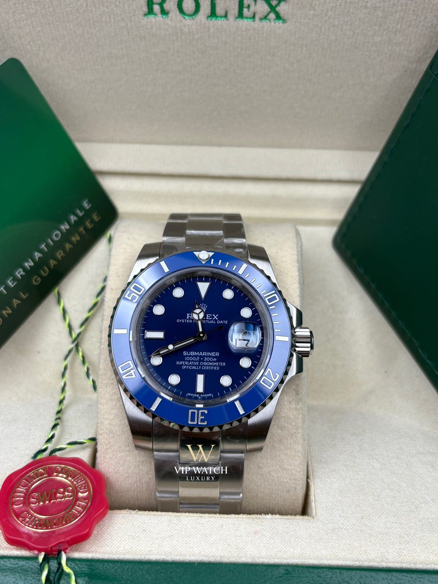 SUBMARINER SD BLUE DIAL CERAMIC BEZEL 40MM