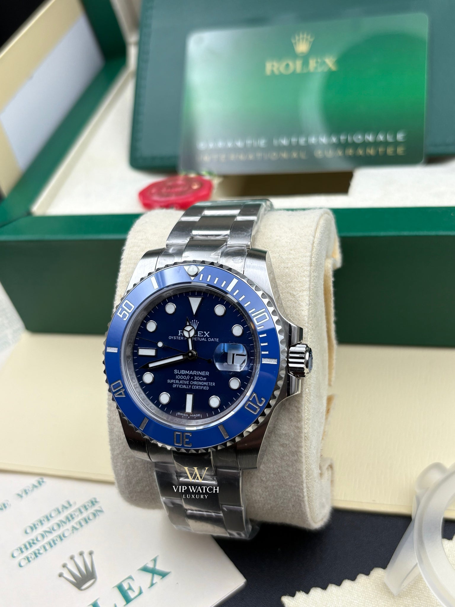 SUBMARINER SD BLUE DIAL CERAMIC BEZEL 40MM