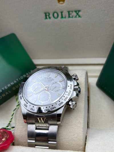 C0SM0GRAPH DAYT0NA WHITE DIAL SS 40MM