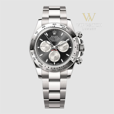 Rolex Daytona Cosmograph Steel Bright Black Dial 40mm