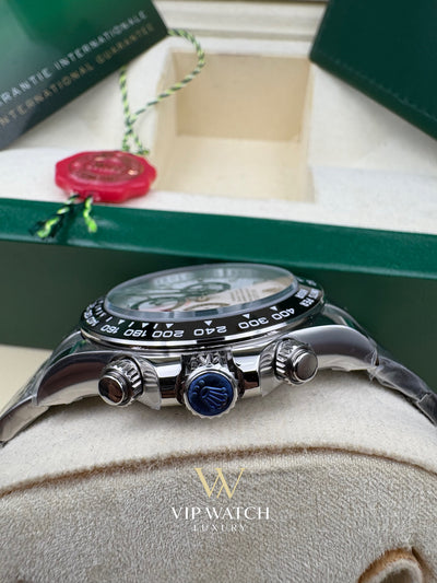 C0SMOGRAPH DAYT0NA SS CERAMIC WHITE DIAL 40MM