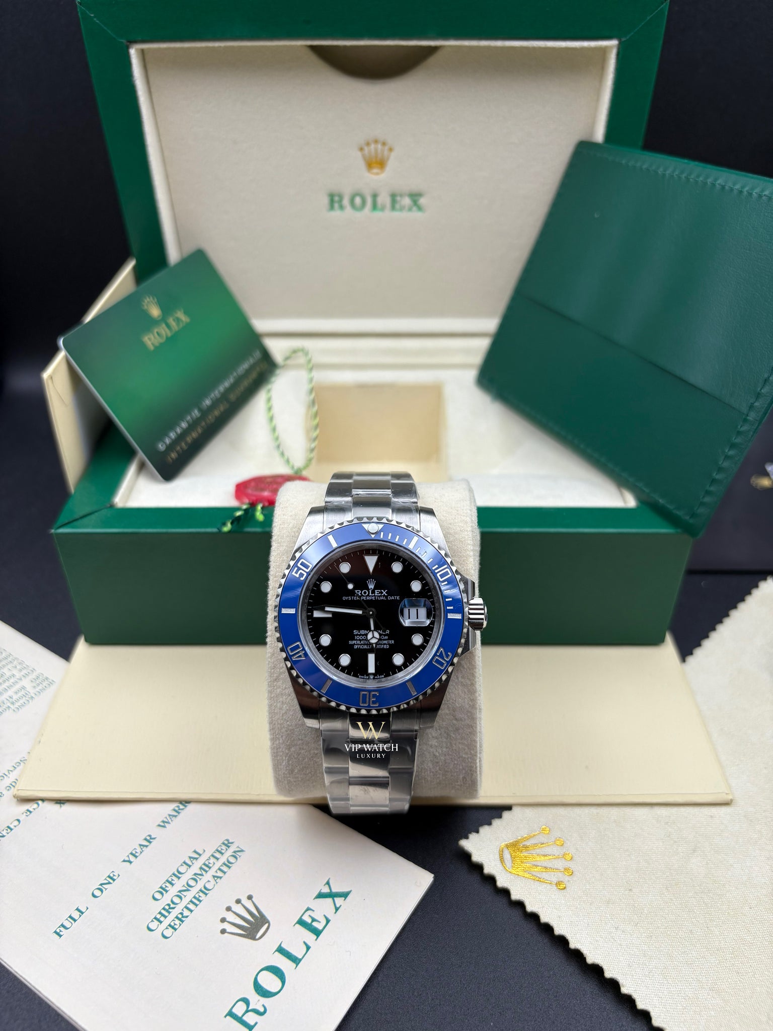 SUBMARINER SD BLACK DIAL BLUE CERAMIC BEZEL 41MM 2021