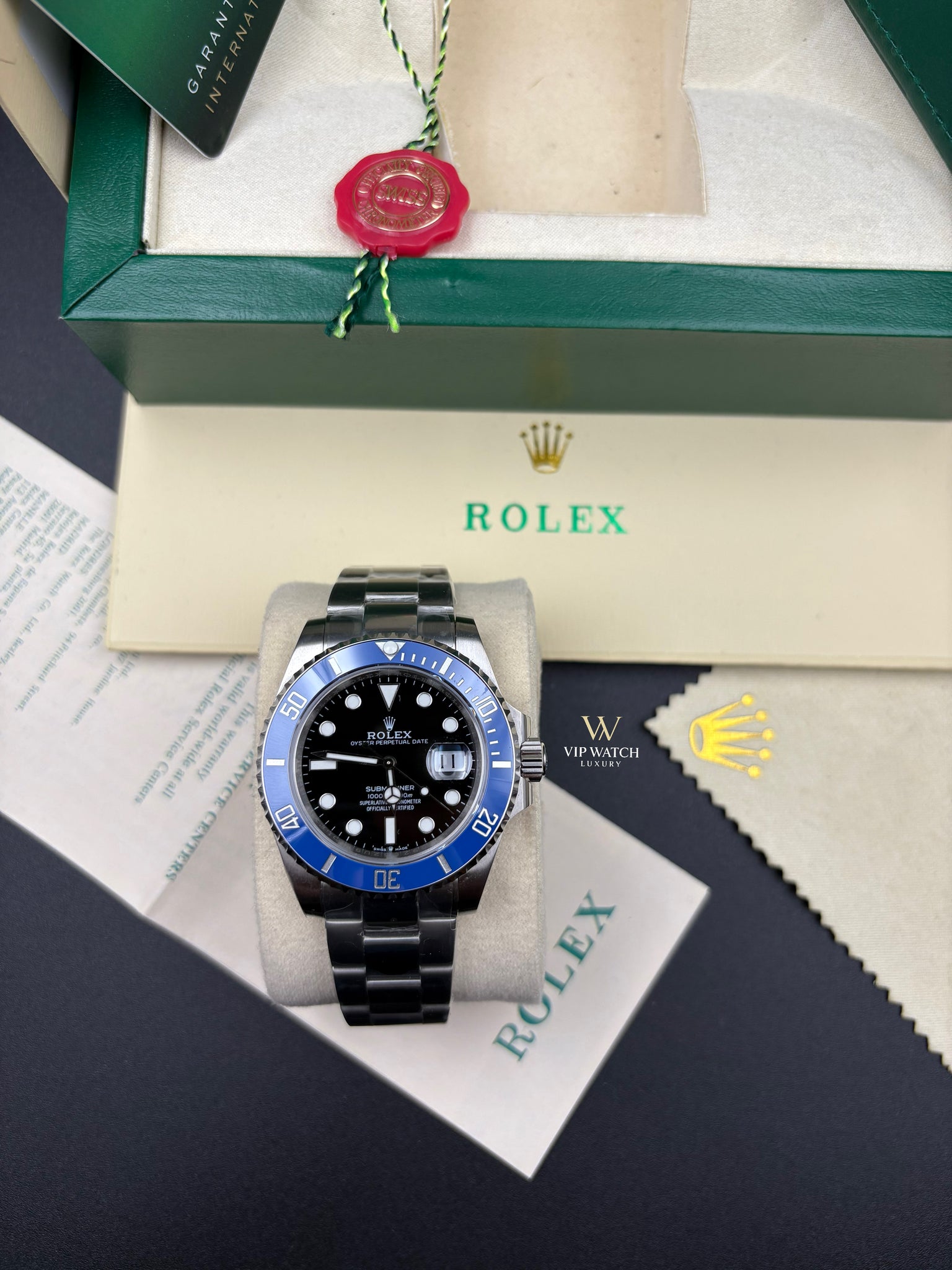 SUBMARINER SD BLACK DIAL BLUE CERAMIC BEZEL 41MM 2021